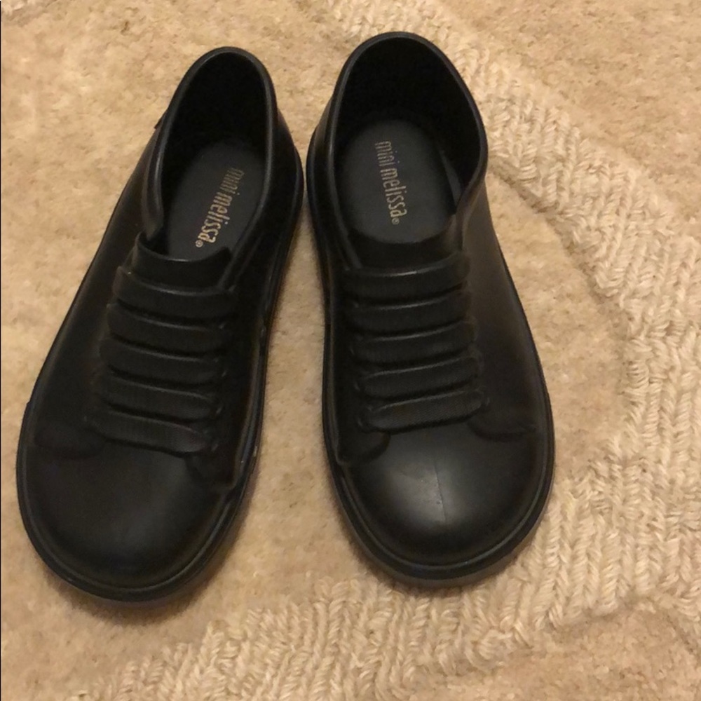 Mini Be mini Melissa black moccasins boys